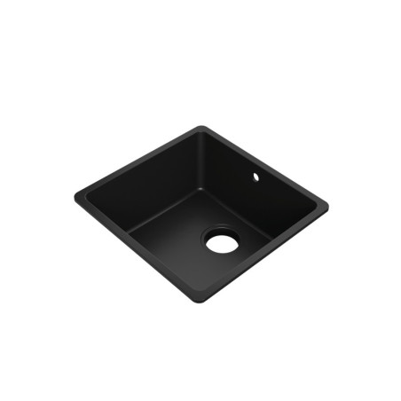 Einbecken Granitspüle ohne Abtropffläche Garnet 50 Simple Thin