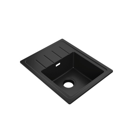 Ametyst 550-45 Simple - Egymedencés gránit konyhai mosogató csepegtetővel